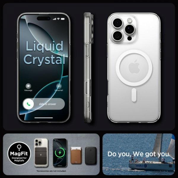 SPIGEN LIQUID CRYSTAL MAG MAGSAFE IPHONE 16 PRO MAX CLEAR