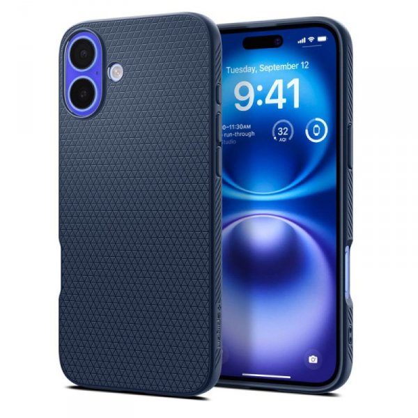 SPIGEN LIQUID AIR IPHONE 16 NAVY BLUE