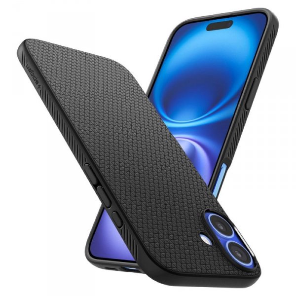 SPIGEN LIQUID AIR IPHONE 16 MATTE BLACK