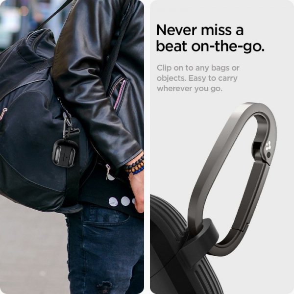 ETUI SPIGEN  RUGGED ARMOR SAMSUNG GALAXY BUDS 3 / 3 PRO MATTE BLACK