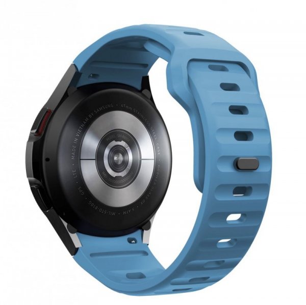 TECH-PROTECT SILICONE LINE SAMSUNG  GALAXY WATCH 4 / 5 / 5 PRO / 6 / 7 / FE MONTEGO BLUE
