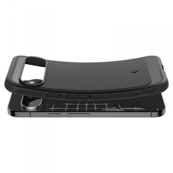 ETUI SPIGEN  RUGGED ARMOR GOOGLE PIXEL 9 PRO XL MATTE BLACK