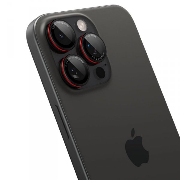 OSŁONA APARATU SPIGEN OPTIK PRO L-SERIES GLAS.TR ”EZ FIT” CAMERA PROTECTOR 2-PACK IPHONE 14 PRO / PRO MAX / 15 PRO / PRO MAX / 1