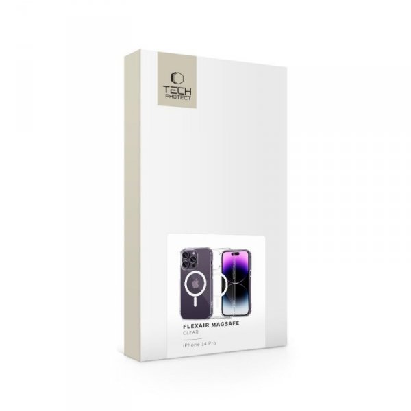 ETUI CASE PLECKI TECH-PROTECT  FLEXAIR MAGSAFE IPHONE 14 PRO CLEAR