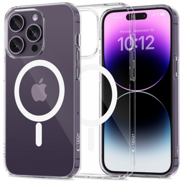 ETUI CASE PLECKI TECH-PROTECT  FLEXAIR MAGSAFE IPHONE 14 PRO MAX CLEAR