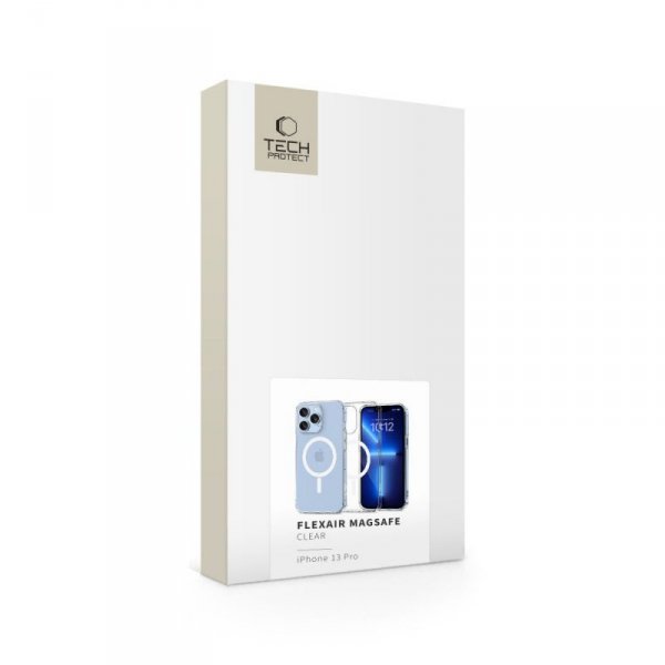 ETUI CASE PLECKI TECH-PROTECT  FLEXAIR MAGSAFE IPHONE 13 PRO CLEAR