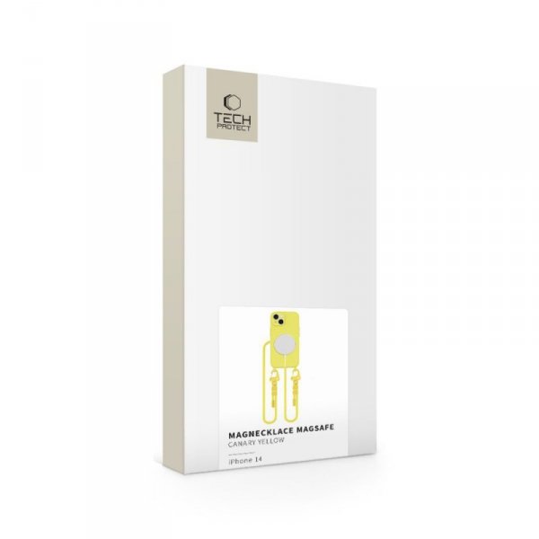 TECH-PROTECT MAGNECKLACE MAGSAFE IPHONE 14 CANARY YELLOW