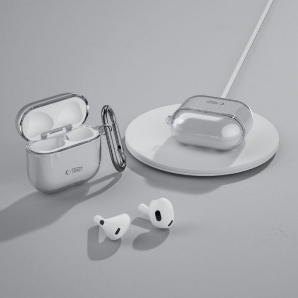 TECH-PROTECT FLEXAIR APPLE AIRPODS 4 ASH GREY