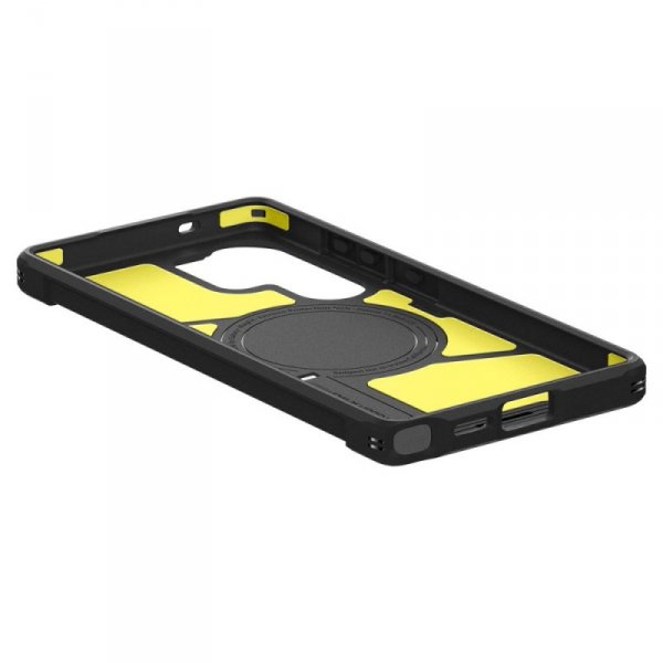 Etui Spigen Tough Armor Mag do Samsung Galaxy S25 Ultra MagSafe – Szary Grafitowy