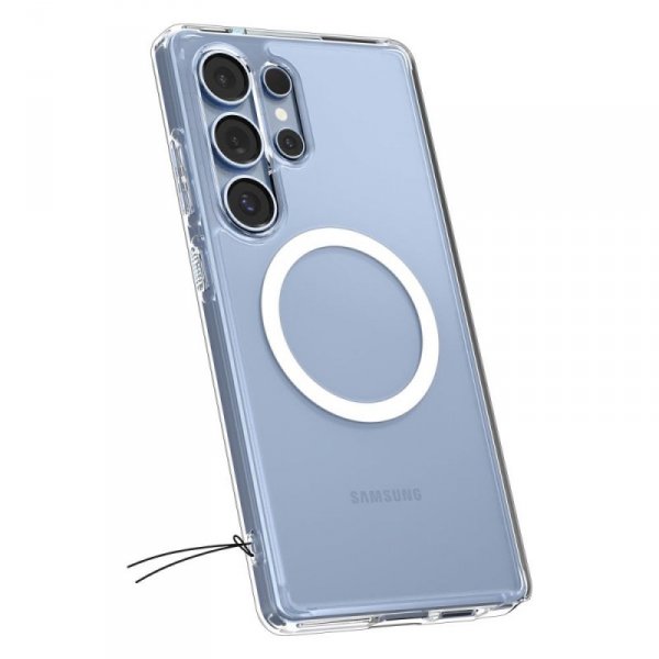 SPIGEN ULTRA HYBRID MAG MAGSAFE GALAXY S25 ULTRA CLEAR/WHITE