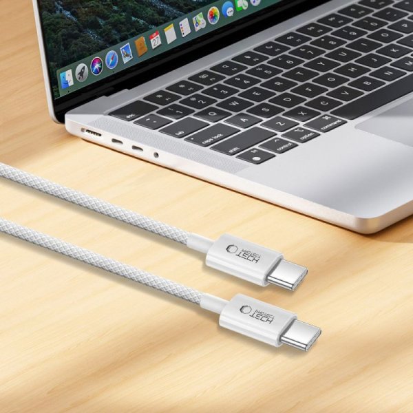 TECH-PROTECT ULTRABOOST LITE TYPE-C KABEL  PD60W/3A 100CM COOL GREY