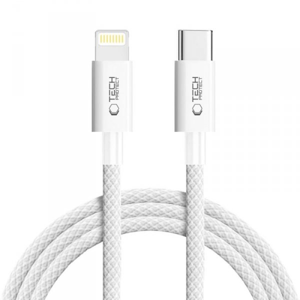 TECH-PROTECT ULTRABOOST LITE LIGHTNING KABEL  PD27W/3A 200CM COOL GREY