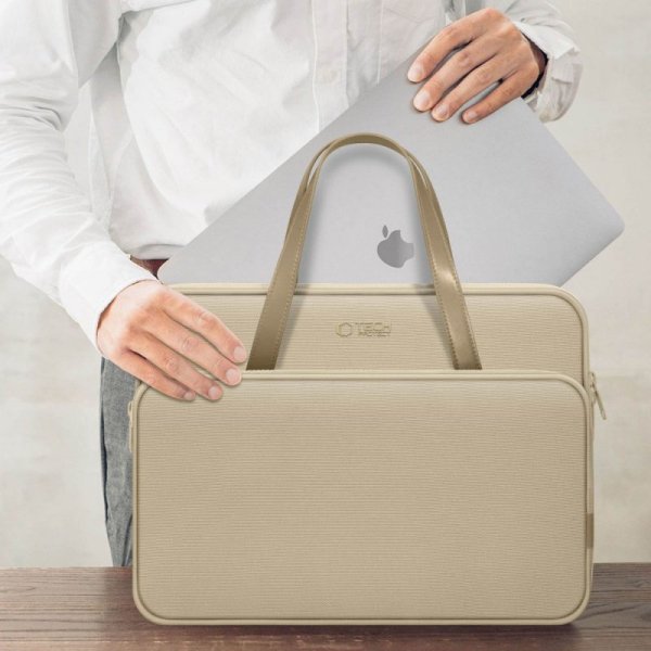 TECH-PROTECT CARRYING BAG TORBA DO LAPTOPA  13-14 DESERT BEIGE