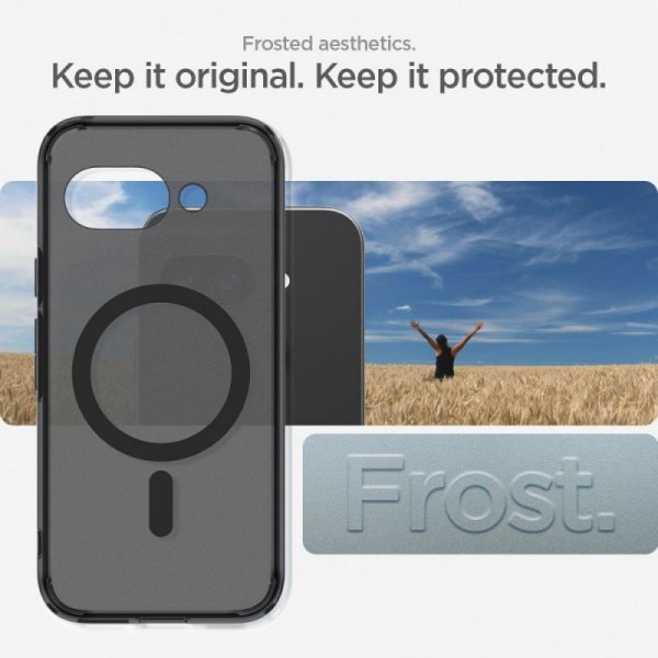 SPIGEN ULTRA HYBRID MAG MAGSAFE GOOGLE PIXEL 9A FROST BLACK