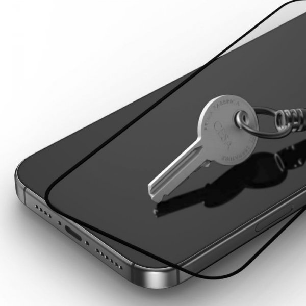SZKŁO HARTOWANE TECH-PROTECT GLASS FIT+ 2-PACK IPHONE 13 / 13 PRO / 14 / 16E BLACK
