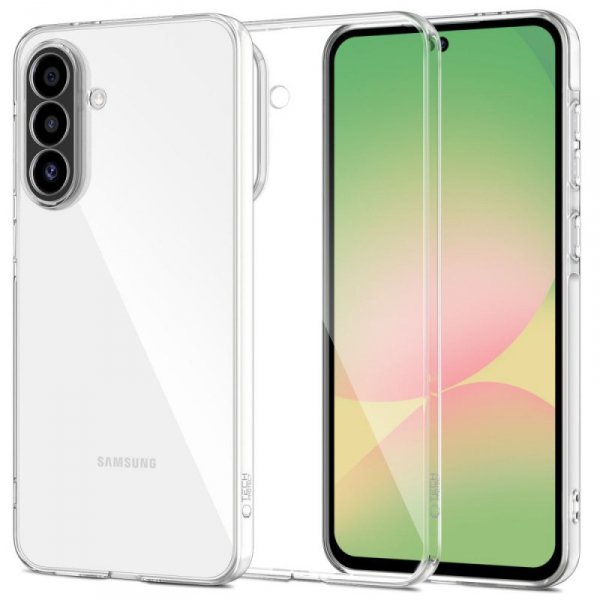 ETUI CASE PLECKI TECH-PROTECT  FLEXAIR SAMSUNG GALAXY A56 5G CLEAR