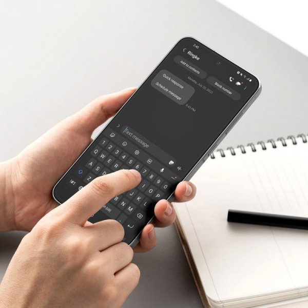 2x Szkło Ringke Easy Slide Galaxy A56 5G + Ramka Montażowa