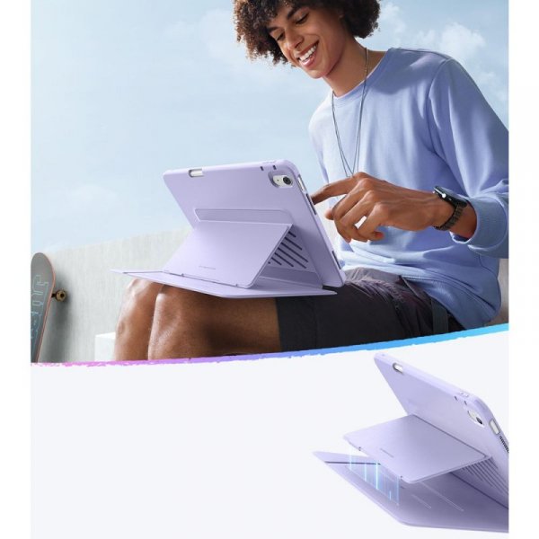 ESR FLIP HYBRID IPAD AIR 13” 1 / 2 / 2024-2025 PURPLE
