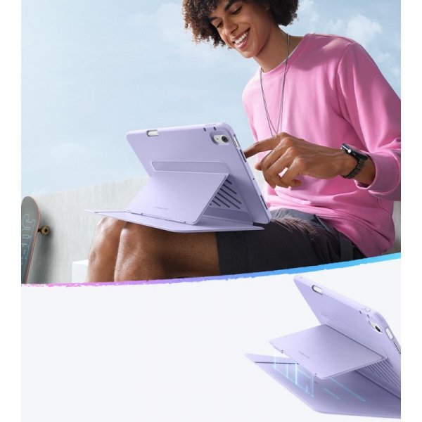 ESR FLIP HYBRID IPAD AIR 10.9” 4 / 5 / 2020-2022 / 11” 6 / 7 / 2024-2025 PURPLE