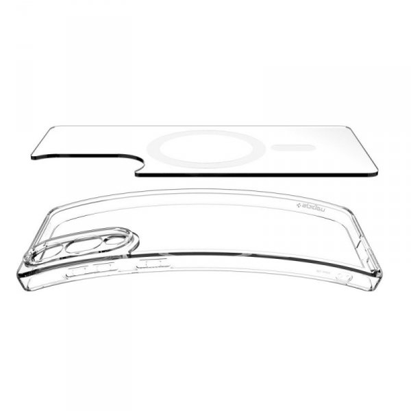 SPIGEN ULTRA HYBRID MAG MAGSAFE GALAXY S25 EDGE CLEAR/WHITE