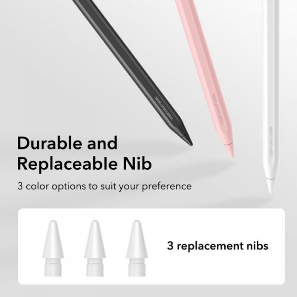 Rysik do iPad ESR Geo Apple Find My Lokalizator Stylus Pen Magnetyczny biały