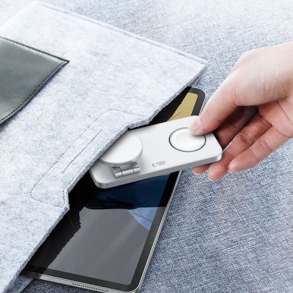 Stacja Ładująca 3w1 MagSafe do iPhone Apple Watch AirPods - Tech-Protect A47 - Biała