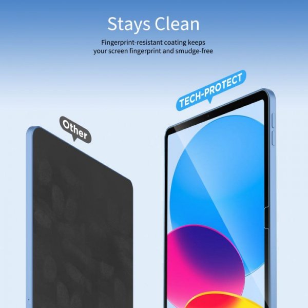 SZKŁO HARTOWANE TECH-PROTECT GLASS FIT+ 2-PACK GALAXY TAB S10 FE+ PLUS 13.1 X620 / X626B CLEAR