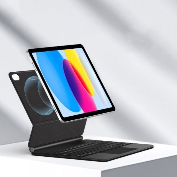 TECH-PROTECT SMARTCASE MAGNETIC + KEYBOARD – Etui z klawiaturą do iPad 10.9 (10. gen. 2022) / 11 (A16, 11. gen. 2025) – Czarny