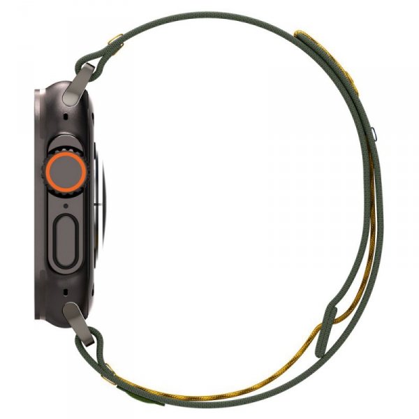 Pasek z Etui Spigen Athlex Air do Apple Watch 11/10/Ultra 1/2 – Aktywna Zieleń (Active Green)