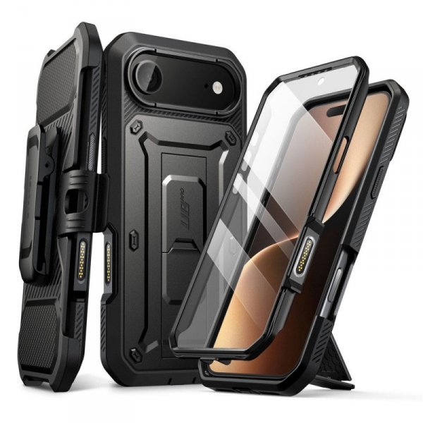 Supcase Unicorn Beetle Pro Etui Pancerne 360 do iPhone Air Czarne