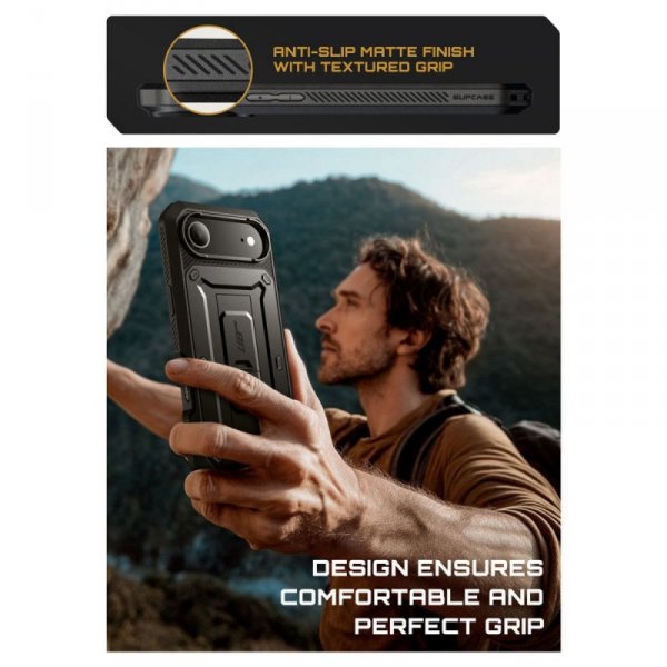 Supcase Unicorn Beetle Pro Etui Pancerne 360 do iPhone Air Czarne