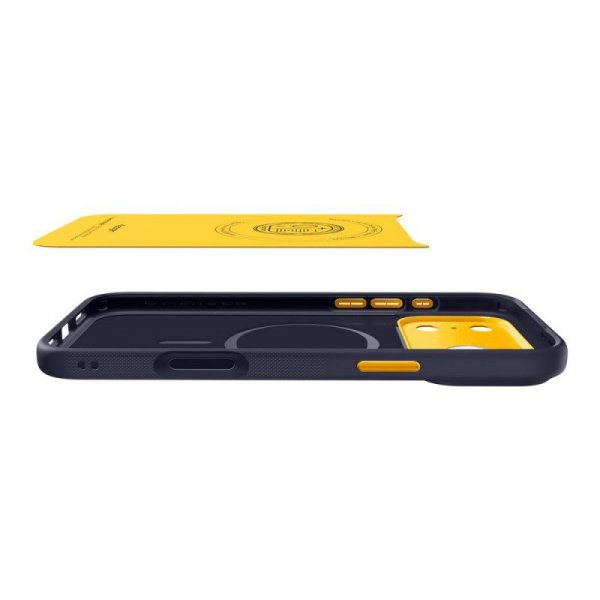 Etui Spigen Nano Pop Mag MagSafe do iPhone 17 Pro – Granatowa Jagoda (Blueberry Navy)
