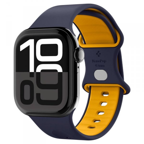 Etui z Paskiem Spigen Caseology Nano Pop do Apple Watch 11/10/9/SE (40/41/42 mm) – Jagodowy Granat (Blueberry Navy)