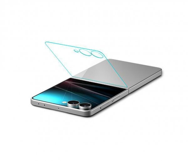 Szkło Hartowane Spigen Glas.tR "EZ Fit" do Galaxy Z Flip 7 (2-Pack) – Przezroczysty (Clear)