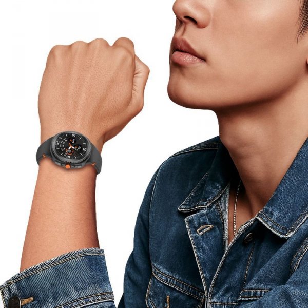 TECH-PROTECT SILICONE SAMSUNG GALAXY WATCH 8 / CLASSIC (40 / 44 / 46 MM) BLACK