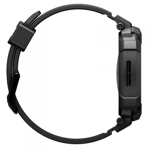 Etui z Paskiem Spigen Rugged Armor Pro do Samsung Galaxy Watch 8 (40mm) – Matowy Czarny