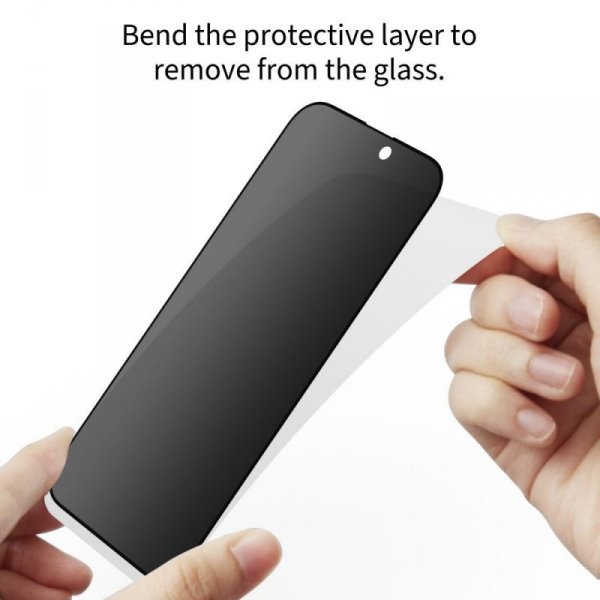 Szkło Prywatyzujące do iPhone Air Privacy Glass Tech-Protect Spy+ 2-Pack