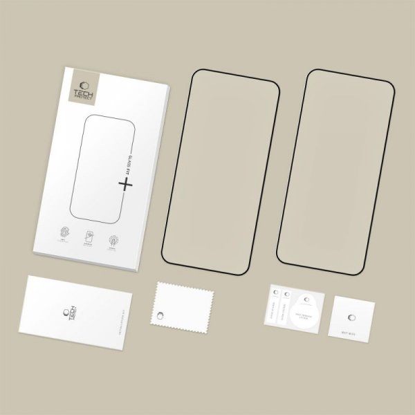Szkło Hartowane do Xiaomi Redmi 15C 4G / Poco C85 4G Tech-Protect Glass Fit+ 2-Pack Black