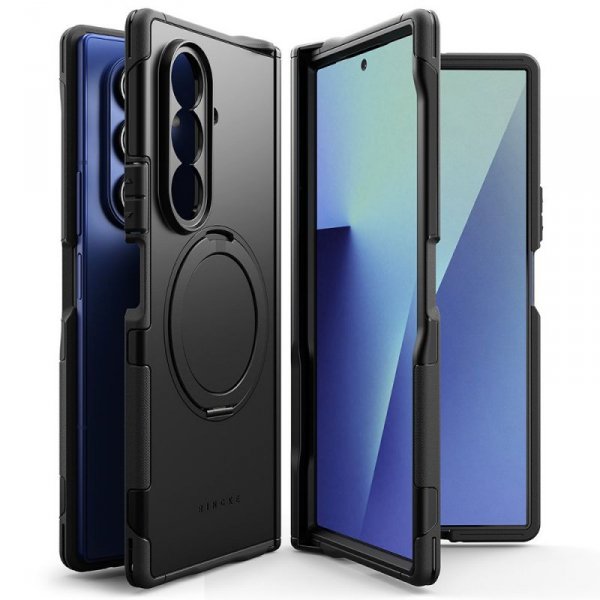 Etui Ringke Alles Magnetic do Samsung Galaxy Z Fold 7 MagSafe – Czarne