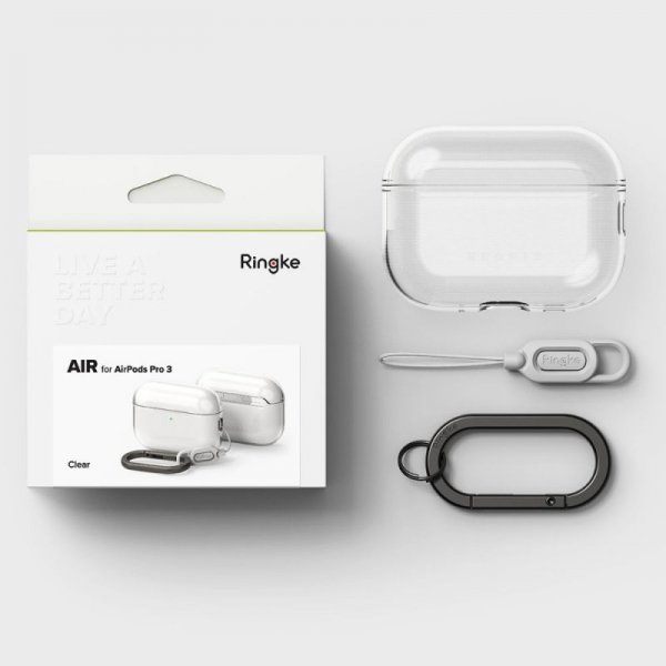 Etui Ringke Air do Apple AirPods Pro 3 – Clear (Przezroczyste)