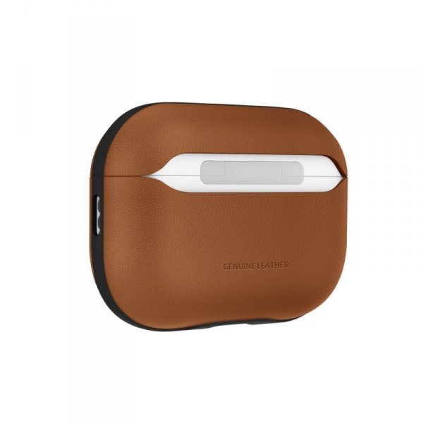 Etui Ochronne Tech-Protect NaturalFit do Apple AirPods Pro 3 Brown (Brązowy)