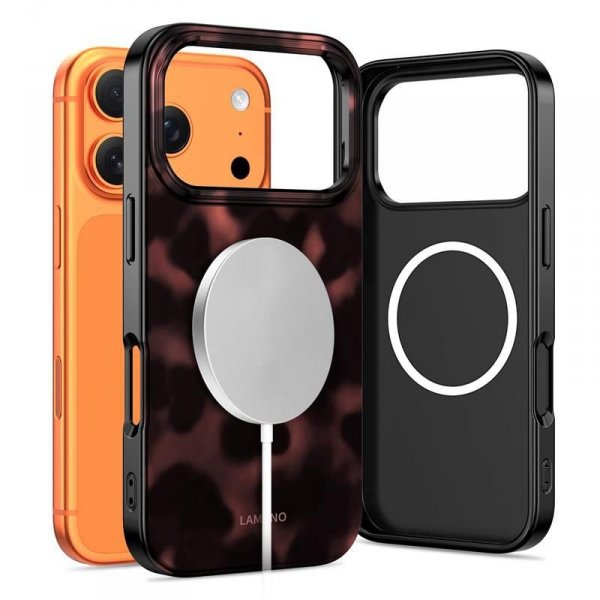 Etui Tech-Protect Lamano MagSafe do iPhone 17 Pro Max – Panther / Panterka