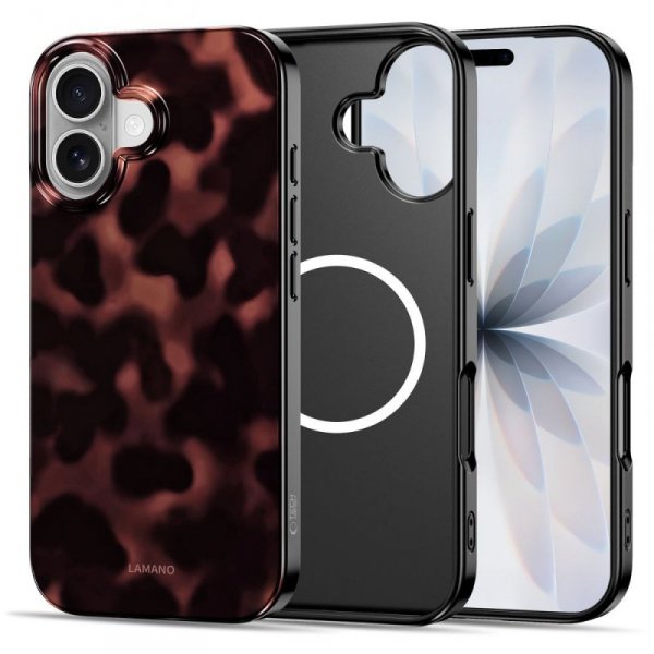 Etui Magnetyczne Tech-Protect Lamano MagSafe do iPhone 16 Panther