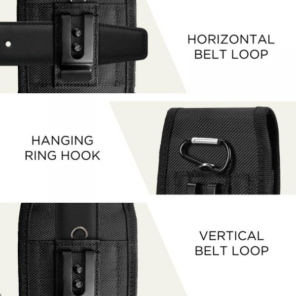 Etui do Paska Uniwersalna Kabura do Paska Tech-Protect SM85 5.8-6.8 cala Black