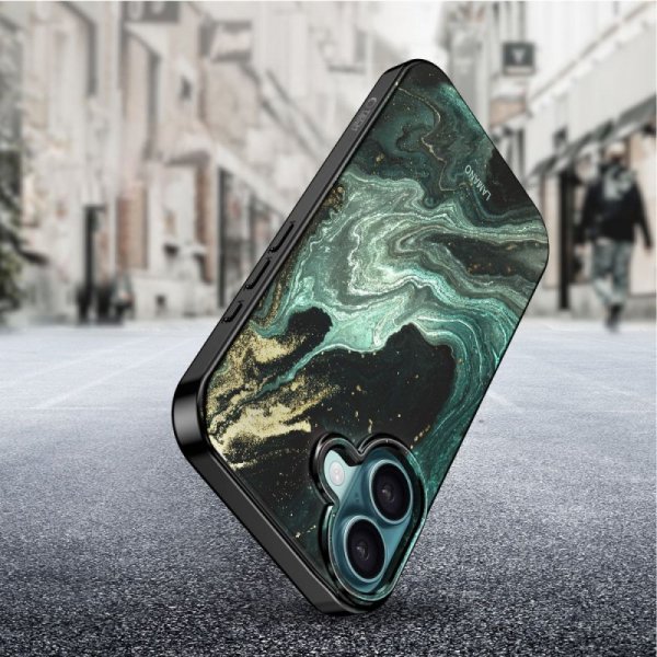 Etui Magnetyczne Tech-Protect Lamano MagSafe do iPhone 16 Verde Aura