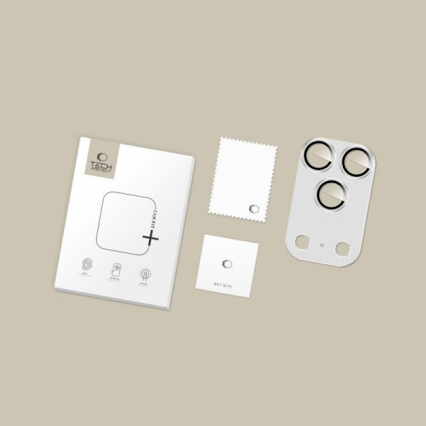 Osłona Aparatu Tech-Protect CamFull Fit+ do iPhone 17 Pro Silver