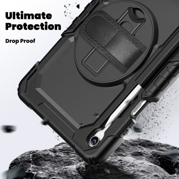 Pancerne Etui do Samsung Galaxy Tab S11 11.0 - Tech-Protect Solid - Czarne