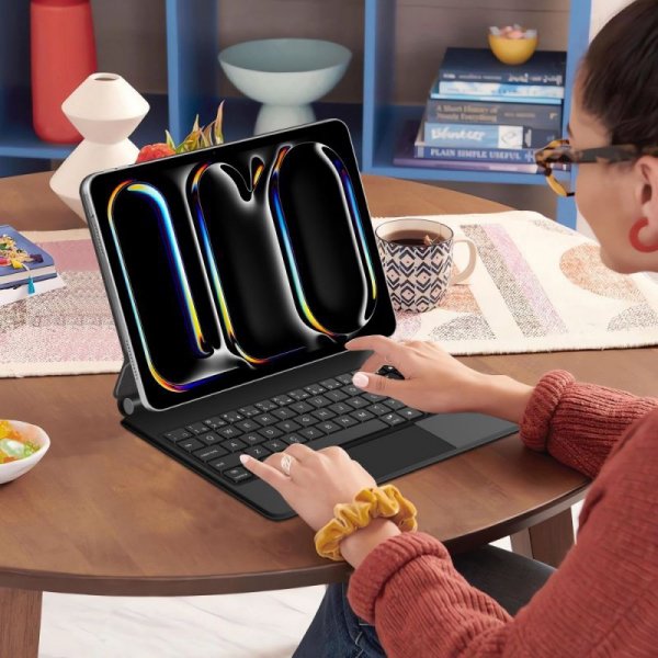 Tech-Protect SmartCase Magnetic + Keyboard iPad Pro 13” 7/8 (2024–2025) Black