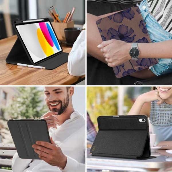 Tech-Protect Lamano – Etui do iPad 10.9 (10. gen. 2022) / 11 (A16, 11. gen. 2025) – Velvet Night