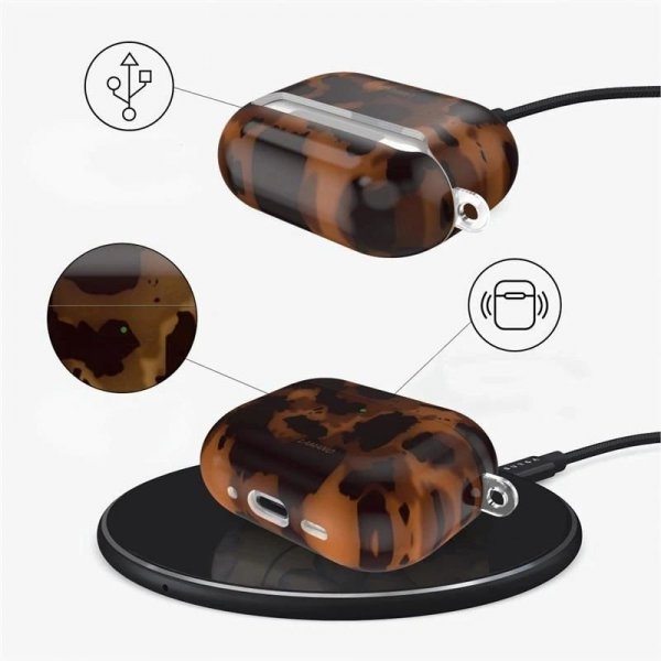 Etui Ochronne Tech-Protect Lamano do Apple AirPods 4 Panther (Pantera)